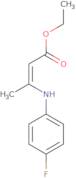 Ethyl 3-(4-Fluoroanilino)Crotonate