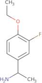 1-(4-Ethoxy-3-fluorophenyl)ethanamine