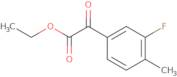 Ethyl 3-Fluoro-4-Methylbenzoylformate