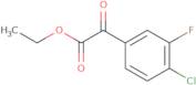 Ethyl 4-Chloro-3-Fluorobenzoylformate