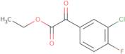 Ethyl 3-Chloro-4-Fluorobenzoylformate