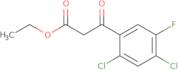 Ethyl 2,4-Dichloro-5-Fluorobenzoylacetate