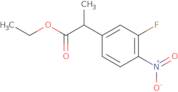 Ethyl 2-(3-fluoro-4-nitrophenyl)propanoate