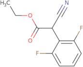 Ethyl 2-cyano-2-(2,6-difluorophenyl)acetate