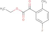 Ethyl (5-fluoro-2-methylphenyl)(oxo)acetate