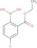 2-(Ethoxycarbonyl)-4-fluorophenylboronic acid