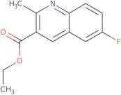 Ethyl 6-Fluoro-2-Methylquinoline-3-Carboxylate