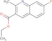 Ethyl 7-fluoro-2-methyl-3-quinolinecarboxylate