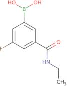 [3-(Ethylcarbamoyl)-5-fluorophenyl]boronic acid