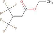 Ethyl 4,4,4-trifluoro-3-(trifluoromethyl)crotonate