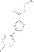 Ethyl 5-(4-Fluorophenyl)-1,2-Oxazole-3-Carboxylate