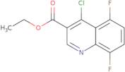 Ethyl 4-Chloro-5,8-Difluoro-Quinoline-3-Carboxylate