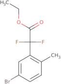Ethyl 2-(5-broMo-2-Methylphenyl)-2,2-difluoroacetate