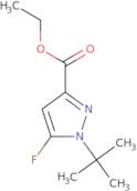 Ethyl-1-tert-butyl-5-fluoro-1H-pyrazole-3-carboxylate