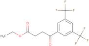 Ethyl 4-[3,5-bis(trifluoromethyl)phenyl]-4-oxobutanoate