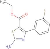 Ethyl 2-amino-4-(3-fluorophenyl)-1,3-thiazole-5-carboxylate