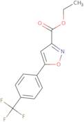 Ethyl 5-[4-(trifluoromethyl)phenyl]-1,2-oxazole-3-carboxylate