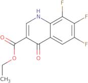 Ethyl 6,7,8-trifluoro-1,4-dihydro-4-oxoquinoline-3-carboxylate