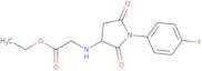 Ethyl N-[1-(4-Fluorophenyl)-2,5-Dioxo-3-Pyrrolidinyl]Glycinate
