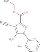 Ethyl 5-aMino-4-cyano-1-(2-fluorophenyl)pyrazole-3-carboxylate