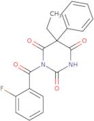 5-Ethyl-1-(2-Fluorobenzoyl)-5-Phenyl-1,3-Diazinane-2,4,6-Trione