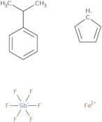 (eta-cumene)-(eta-cyclopentadienyl)iron(II) hexafluoroantimonate