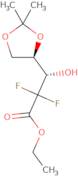 Ethyl 2-deoxy-2,2-difluoro-4,5-O-isopropylidene-D-threo-pentonate
