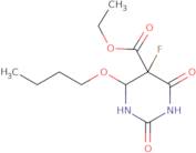 Ethyl 4-butoxy-5-fluoro-2,6-dioxohexahydropyrimidine-5-carboxylate