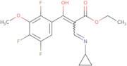 Ethyl 2-(2,4,5-trifluoro-3-methoxybenzoyl)-3-cyclopropylaminoacrylate