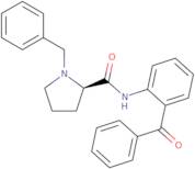 (R)-N-(2-Benzoylphenyl)-1-benzylpyrrolidine-2-carboxamide
