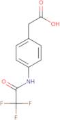 2-[4-(Trifluoroacetamido)phenyl]acetic acid