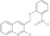 2-Chloro-3-(2-nitrophenoxymethyl)quinoline