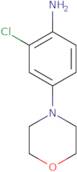 2-Chloro-4-(morpholin-4-yl)aniline