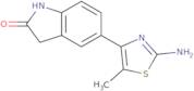 5-(2-Amino-5-methyl-1,3-thiazol-4-yl)-2,3-dihydro-1H-indol-2-one