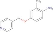 2-Methyl-4-(pyridin-4-ylmethoxy)aniline