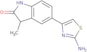 5-(2-Amino-1,3-thiazol-4-yl)-3-methyl-1,3-dihydro-2H-indol-2-one