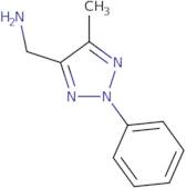 (5-Methyl-2-phenyl-2H-1,2,3-triazol-4-yl)methylamine