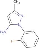 1-(2-Fluorophenyl)-3-methyl-1H-pyrazol-5-amine