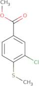 3-Chloro-4-(methylthio)-benzoic acid methyl ester