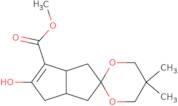 Methyl 5'-hydroxy-5,5-dimethyl-3',3'A,4',6'A-tetrahydro-1'H-spiro[1,3-dioxane-2,2'-pentalene]-6'-c…