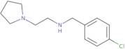 [(4-Chlorophenyl)methyl][2-(pyrrolidin-1-yl)ethyl]amine