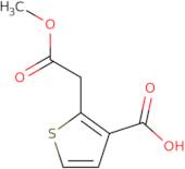 2-(2-Methoxy-2-oxoethyl)thiophene-3-carboxylic acid
