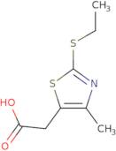 2-(2-(Ethylthio)-4-methylthiazol-5-yl)acetic acid