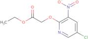 Ethyl 2-[(5-chloro-3-nitropyridin-2-yl)oxy]acetate