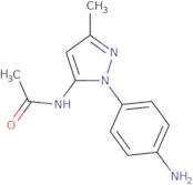 N-[1-(4-Aminophenyl)-3-methyl-1H-pyrazol-5-yl]acetamide