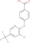 4-{[3-Chloro-5-(trifluoromethyl)pyridin-2-yl]oxy}benzoic acid