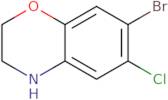 7-bromo-6-chloro-3,4-dihydro-2H-1,4-benzoxazine