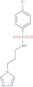 N-[3-(1-Imidazolyl)propyl]-4-chlorobenzenesulfonamide