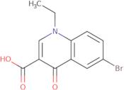 6-Bromo-1-ethyl-4-oxo-1,4-dihydroquinoline-3-carboxylic acid