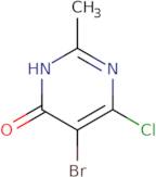 5-Bromo-6-chloro-2-methyl-4-pyrimidinol